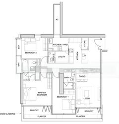 South Beach Residences (D7), Apartment #486151261